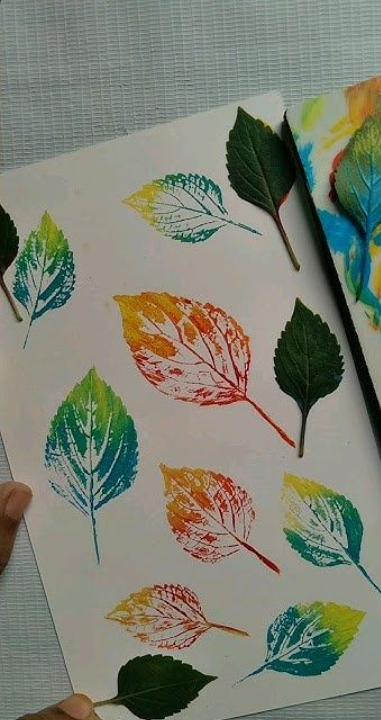 Leaf Painting