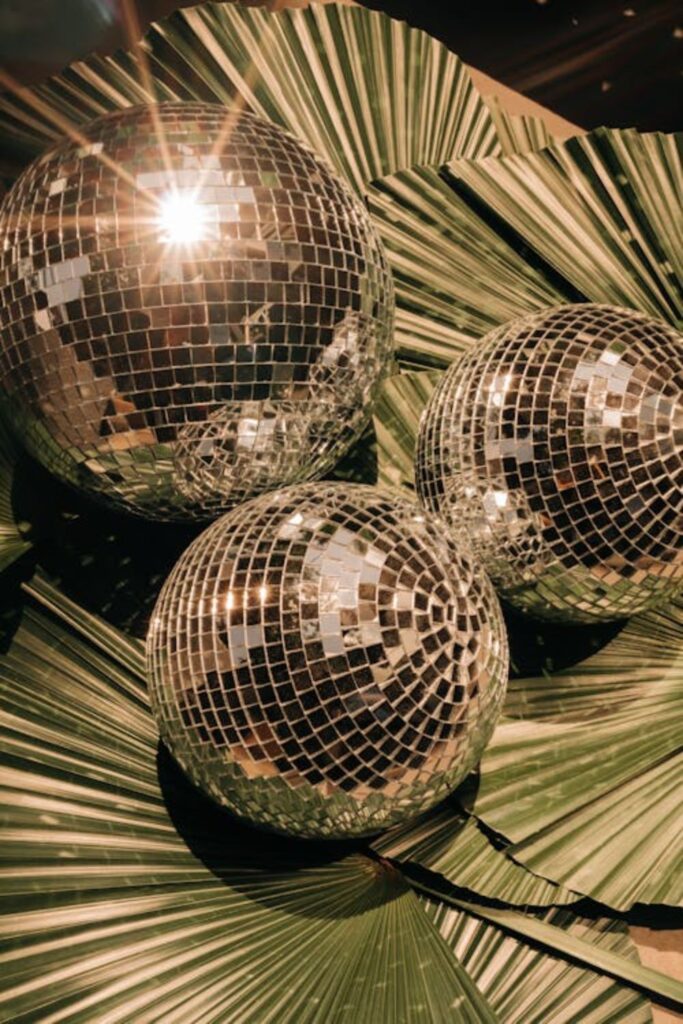 Mini Disco Ball Centerpieces