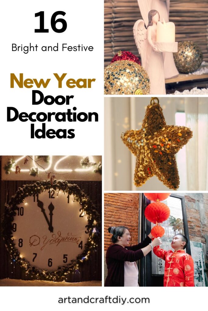 New Year Door Decoration Ideas