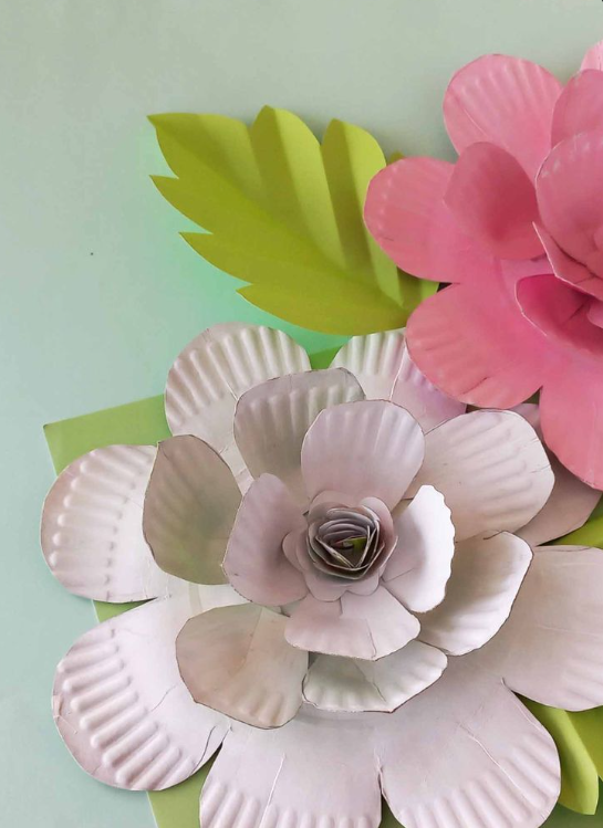 Paper Plate Flowers
