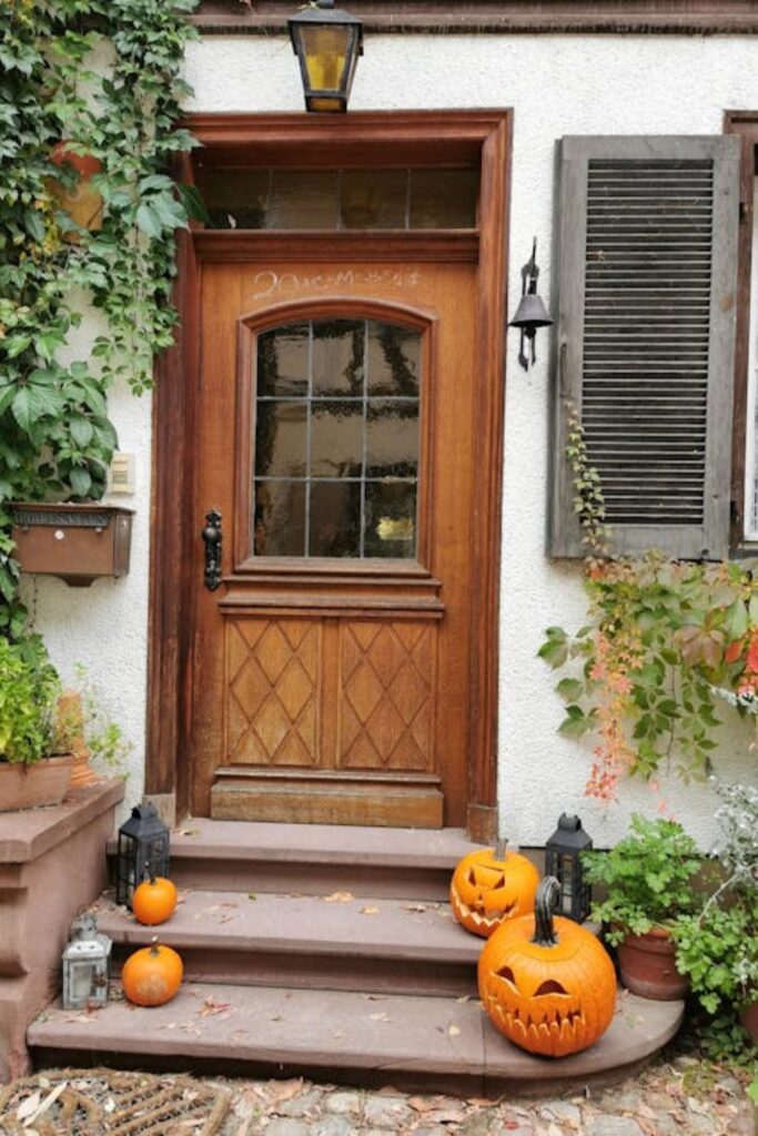 Pumpkin Display Corner