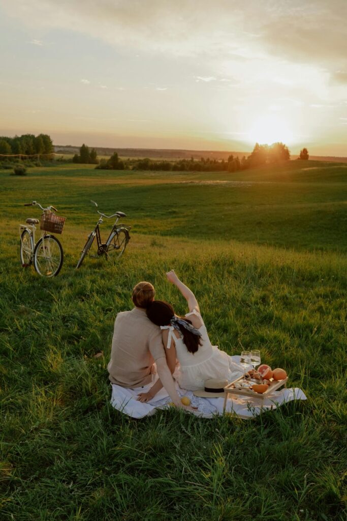 Romantic Sunset Picnic