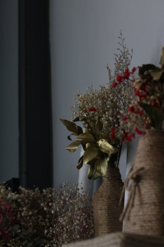 Rope-Wrapped Vases