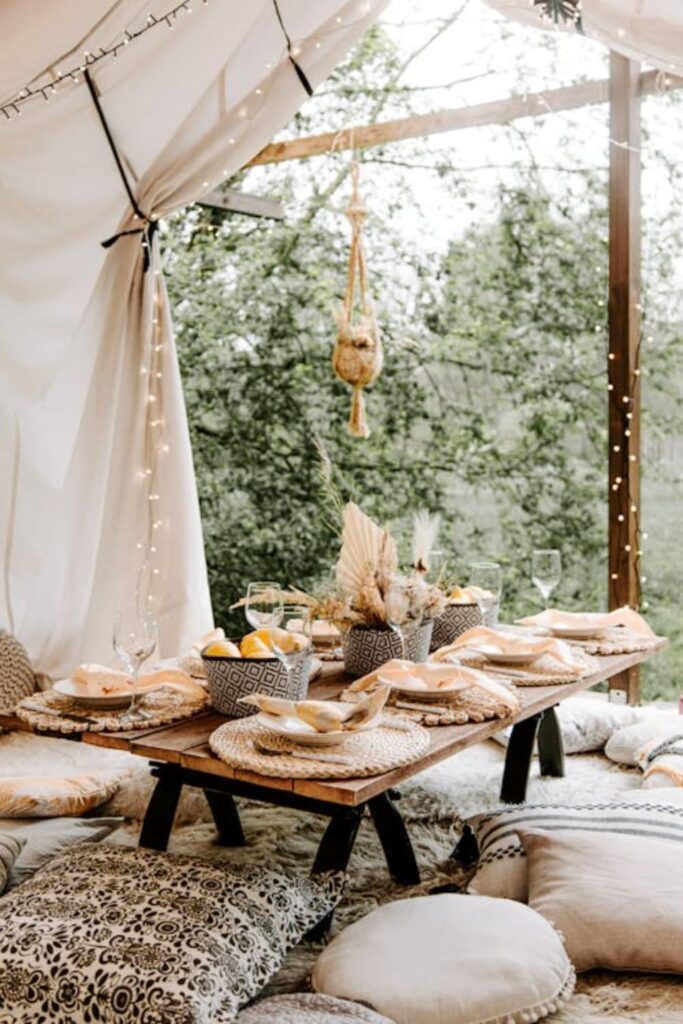 Rustic Outdoor Boho Party