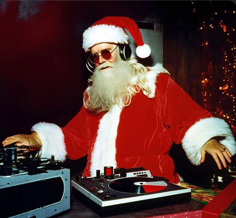 Santa Hat Dance Night