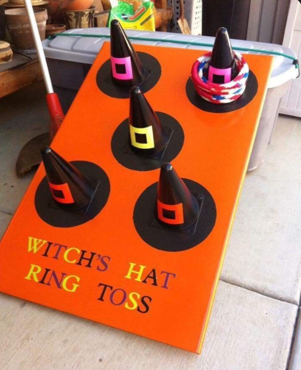 Witch Hat Ring Toss