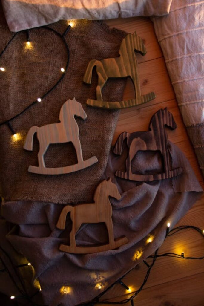 Wooden Toy-Inspired Decorations