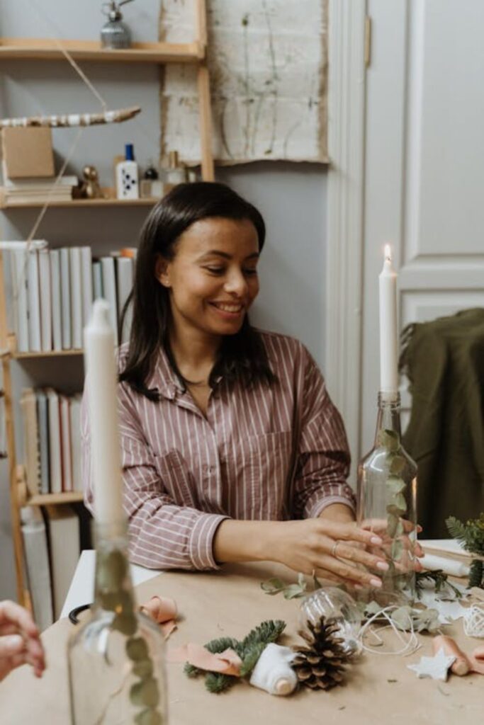 Bottle Candle Holder