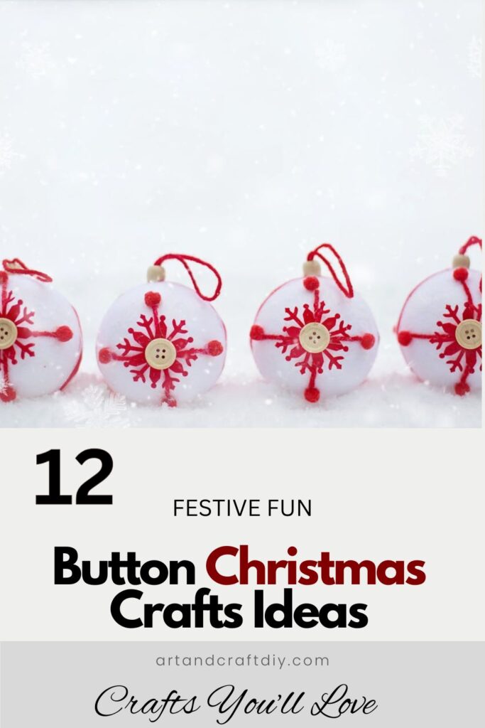Button Christmas Crafts