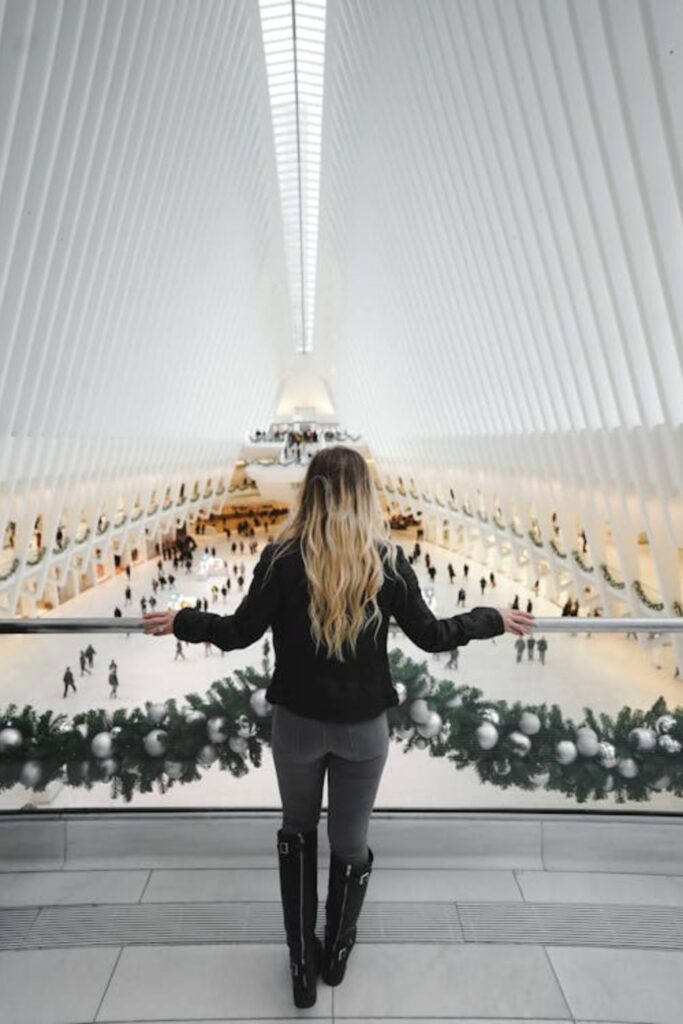 Garland-Wrapped Railings