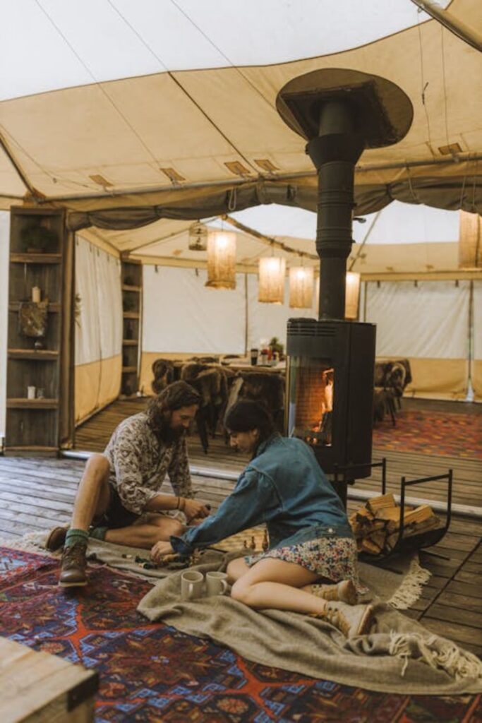 Indoor Camping Adventure