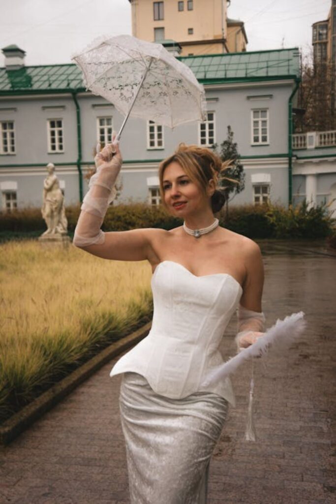 Lace Fit-and-Flare Dress