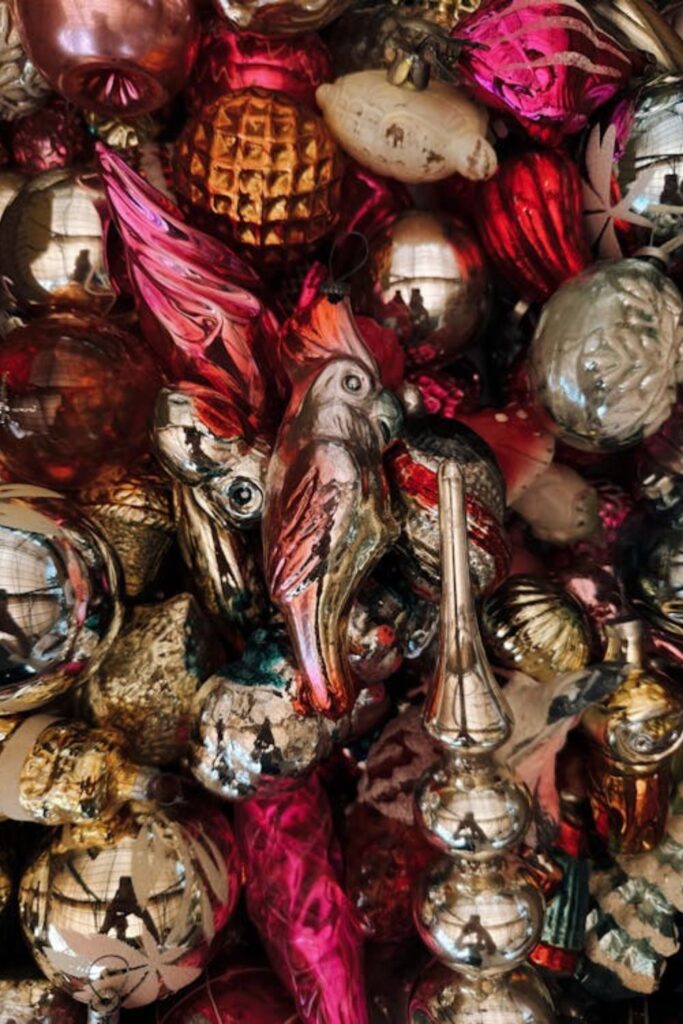 Mercury Glass Baubles