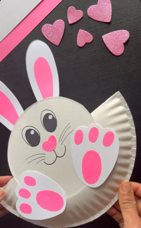 Paper Plate Bunny