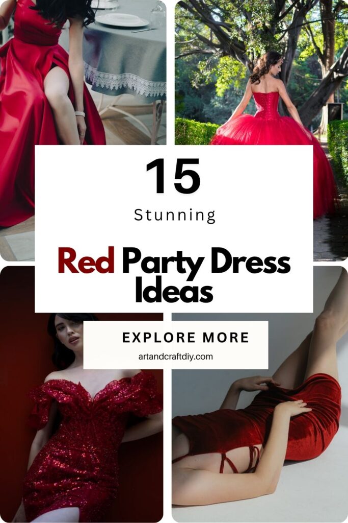 Red Party Dress Ideas