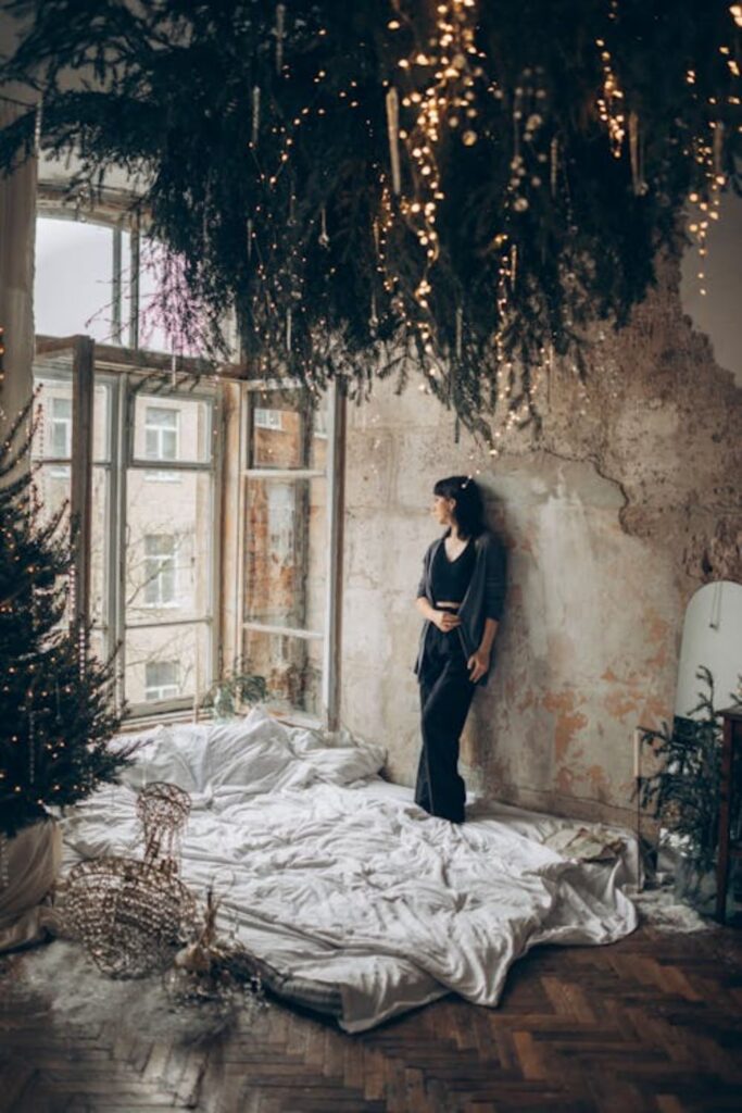 Rustic Christmas Corner