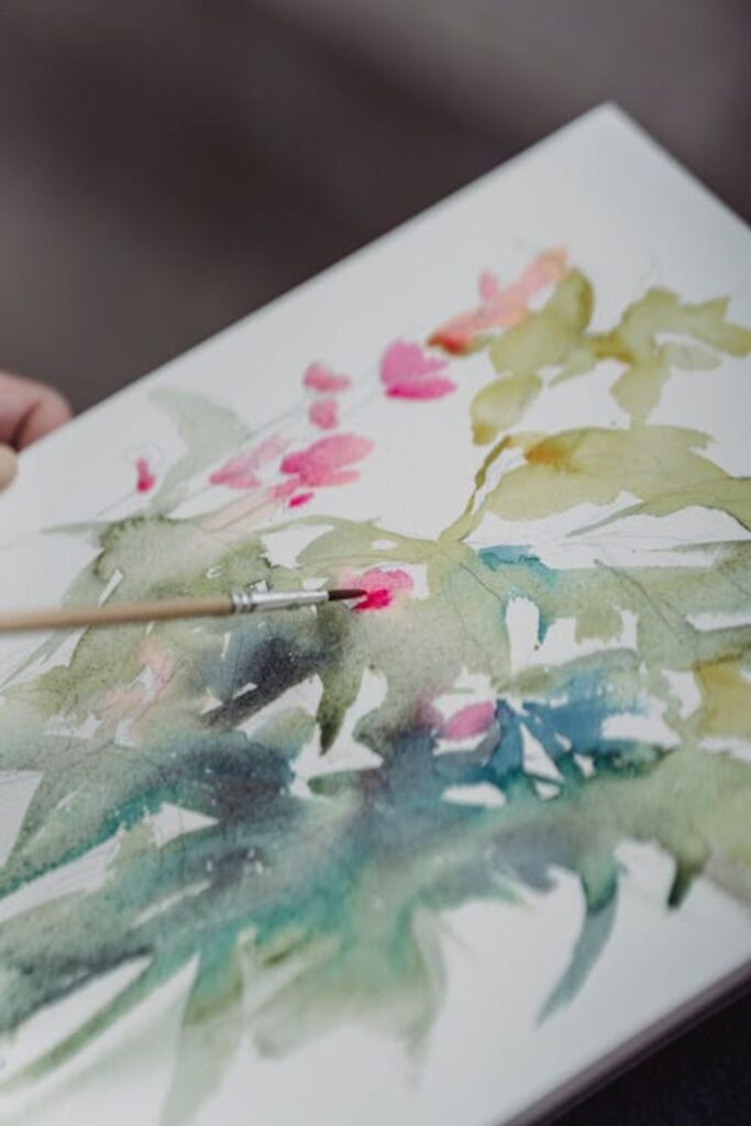 Watercolor Wash Card