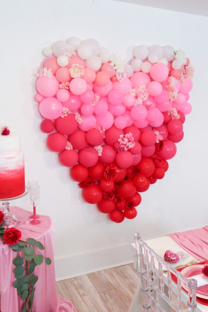 Minimalist White and Red Backdrop