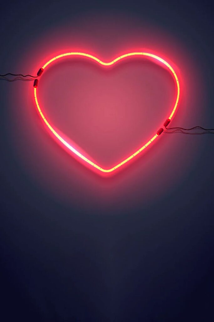 Neon Love Sign Backdrop