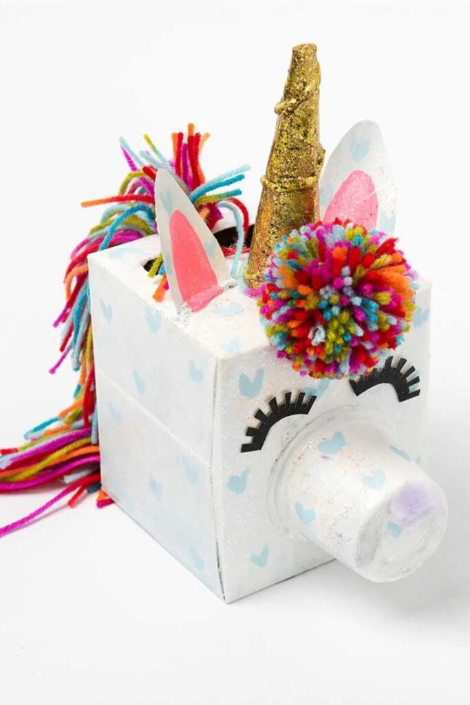 Unicorn Valentine Box