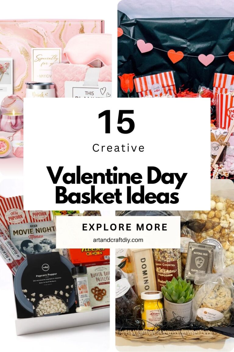 Creative Valentine Day Basket Ideas - DIY Art and Crafts Ideas