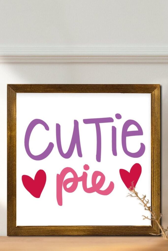 Valentine Quote Wall Posters