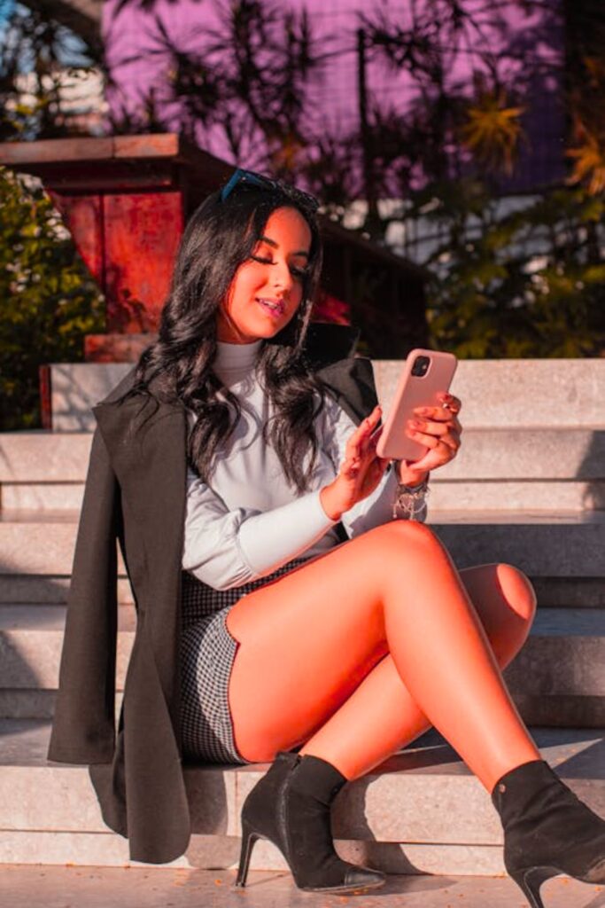 Blazer with Mini Skirt Combo