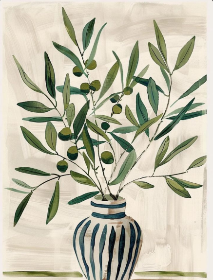 Botanical Wall Art Display