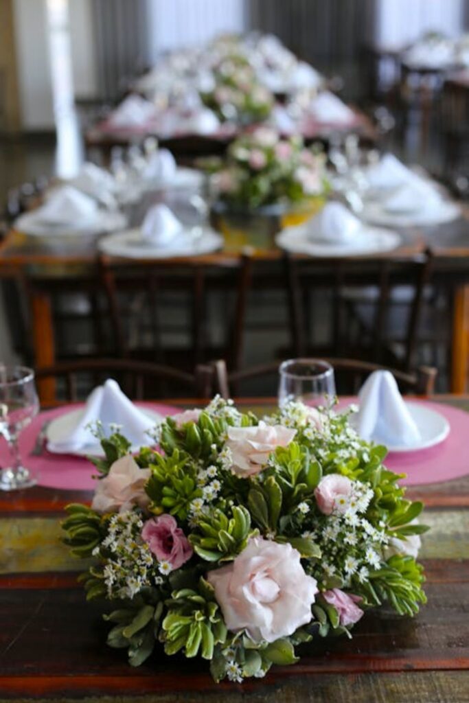 Floral Table Centerpieces