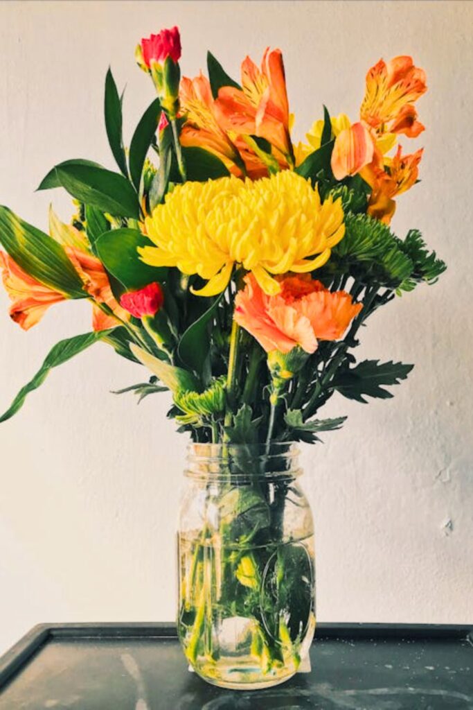 Mason Jar Flower Vases