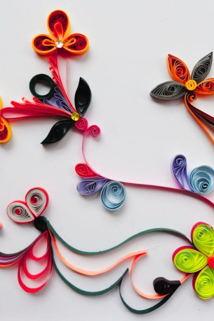 Paper Flower Ceiling Decorations