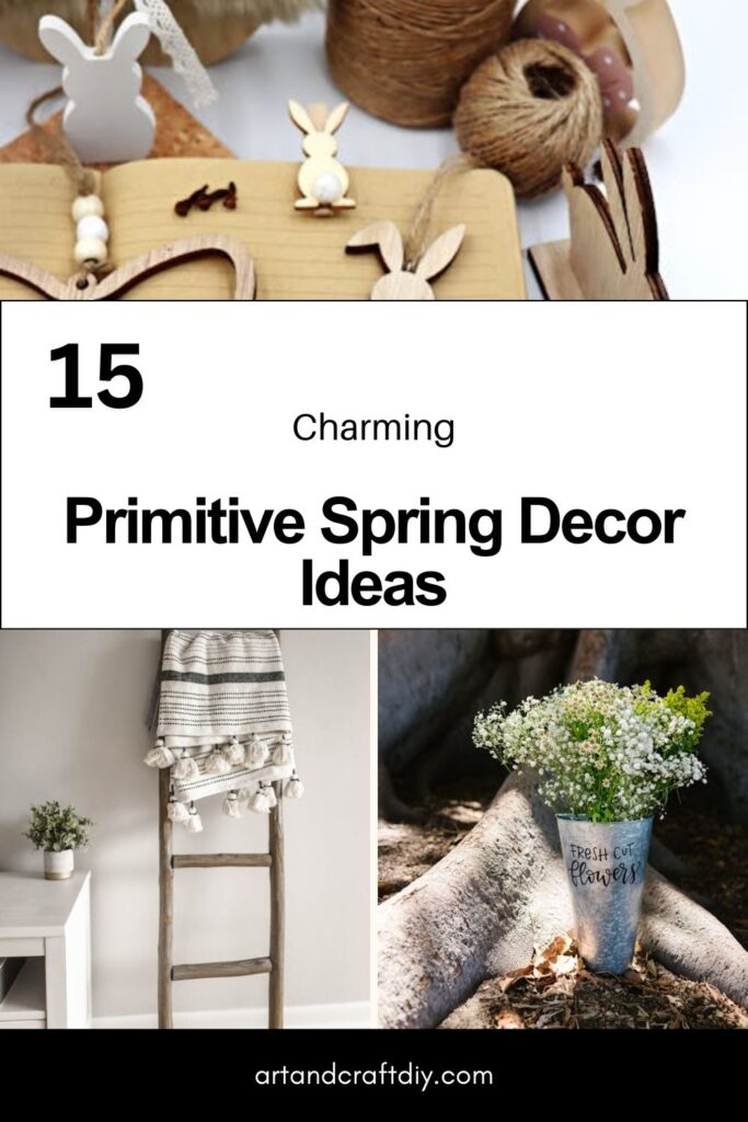Primitive Spring Decor Ideas