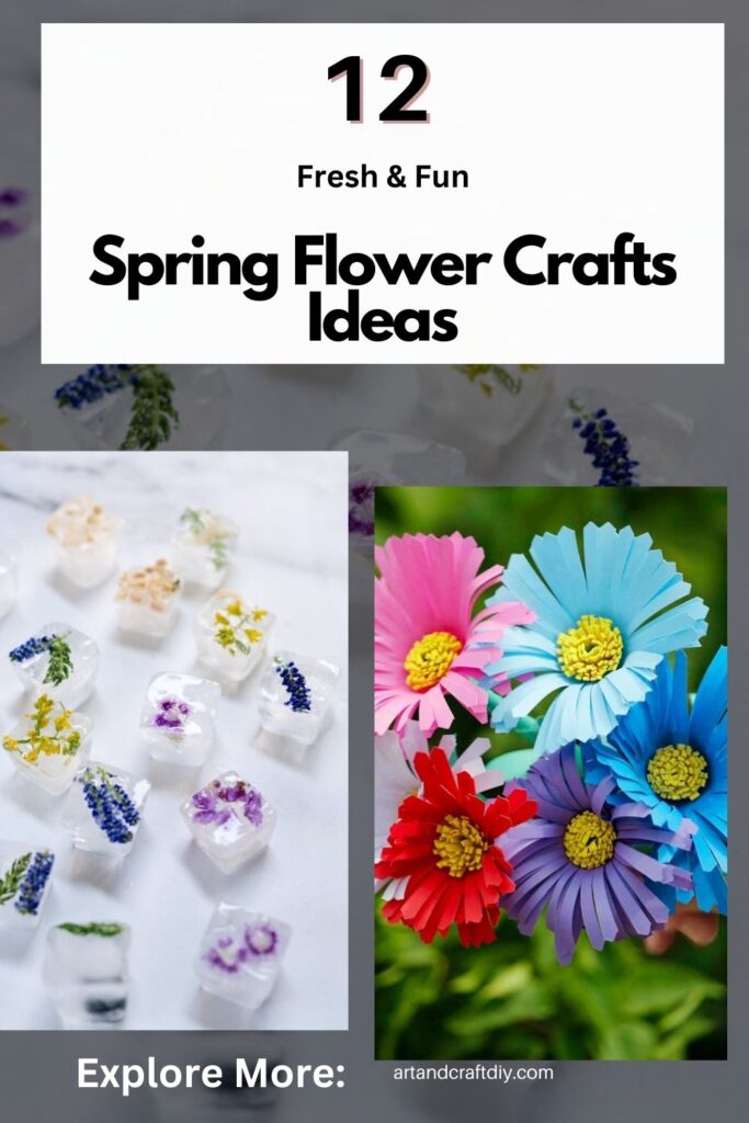 Spring Flower Crafts Ideas
