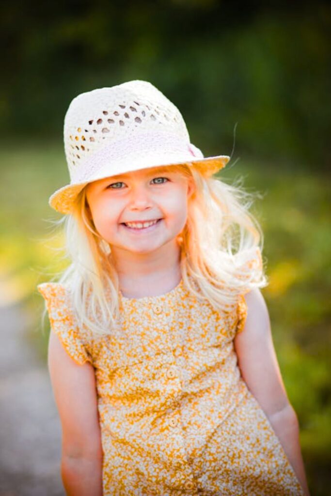 Summer Frock with Sun Hat