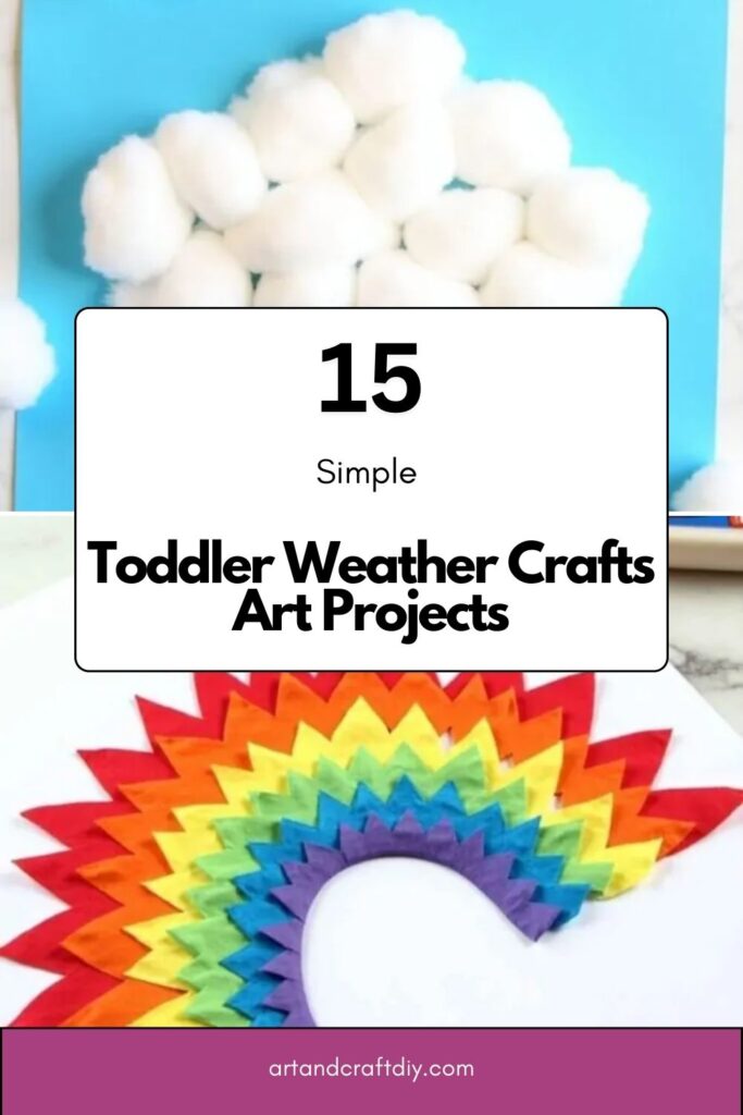 Toddler Weather Crafts Art Projects