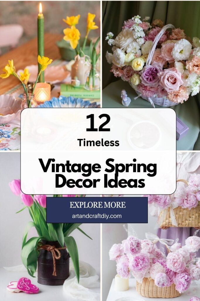Vintage Spring Decor Ideas