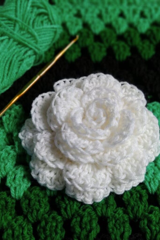 Crochet Flower Appliques
