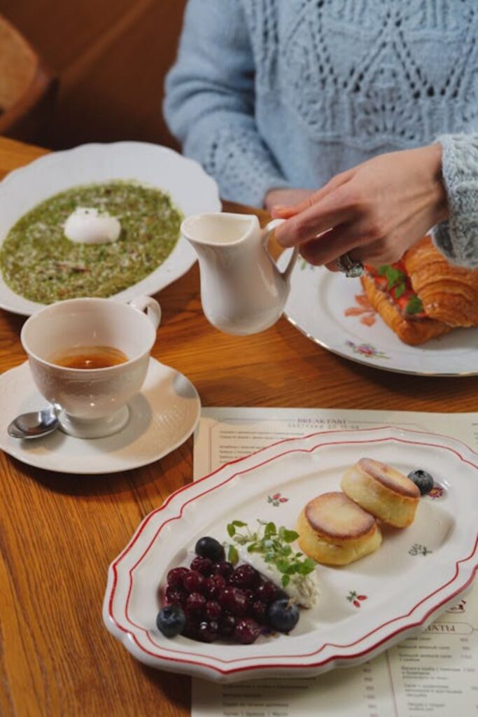 Elegant Pastel Brunch Setup