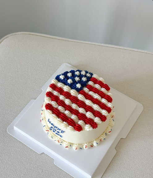 Flag Cake