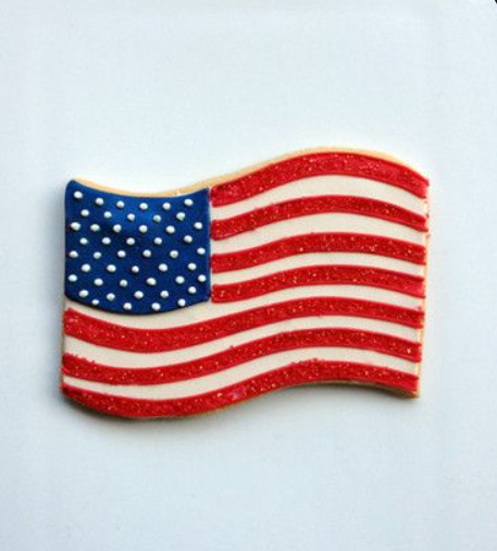 Flag Sugar Cookies