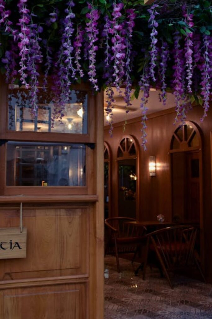 Floral Entrance Decor