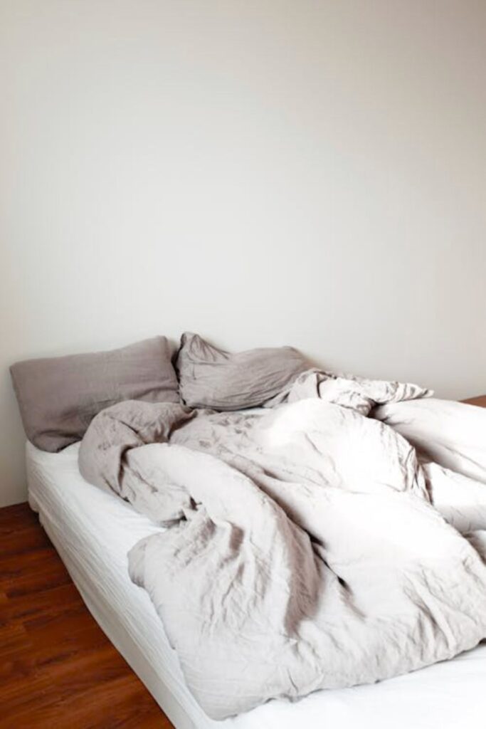 Light Linen Bedding Update