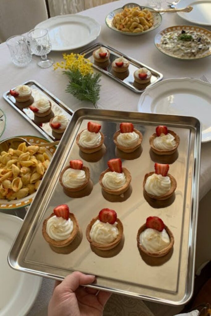 Mini Dessert Shots Table