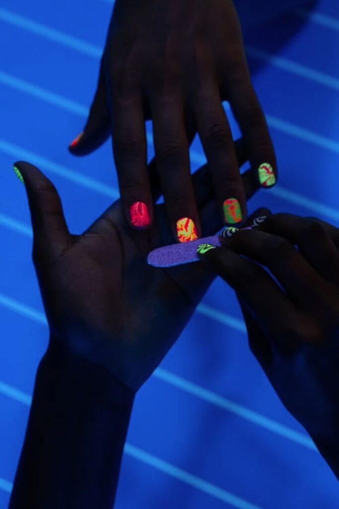 Neon Summer Nails