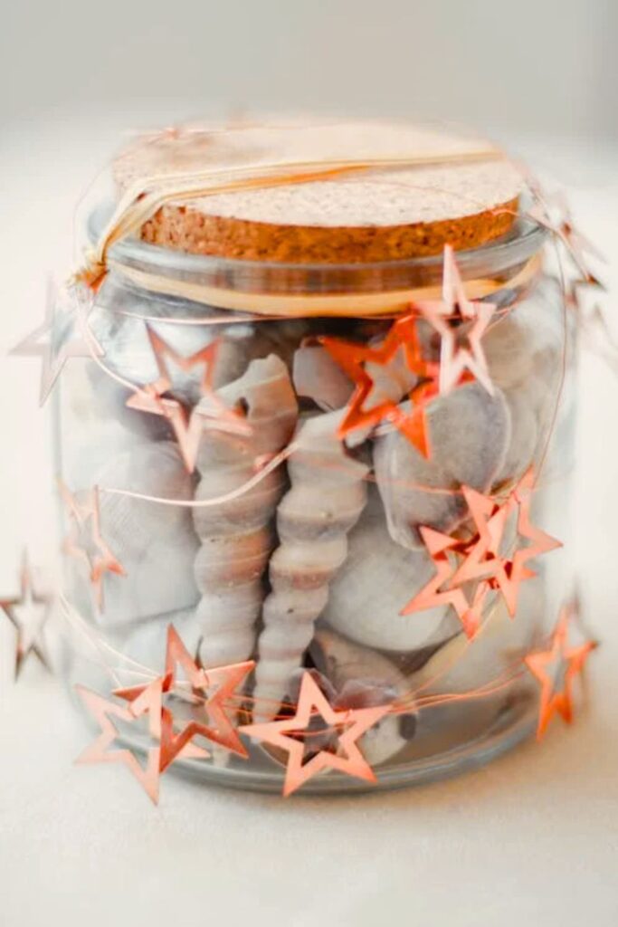 Seashell Jar Decorations