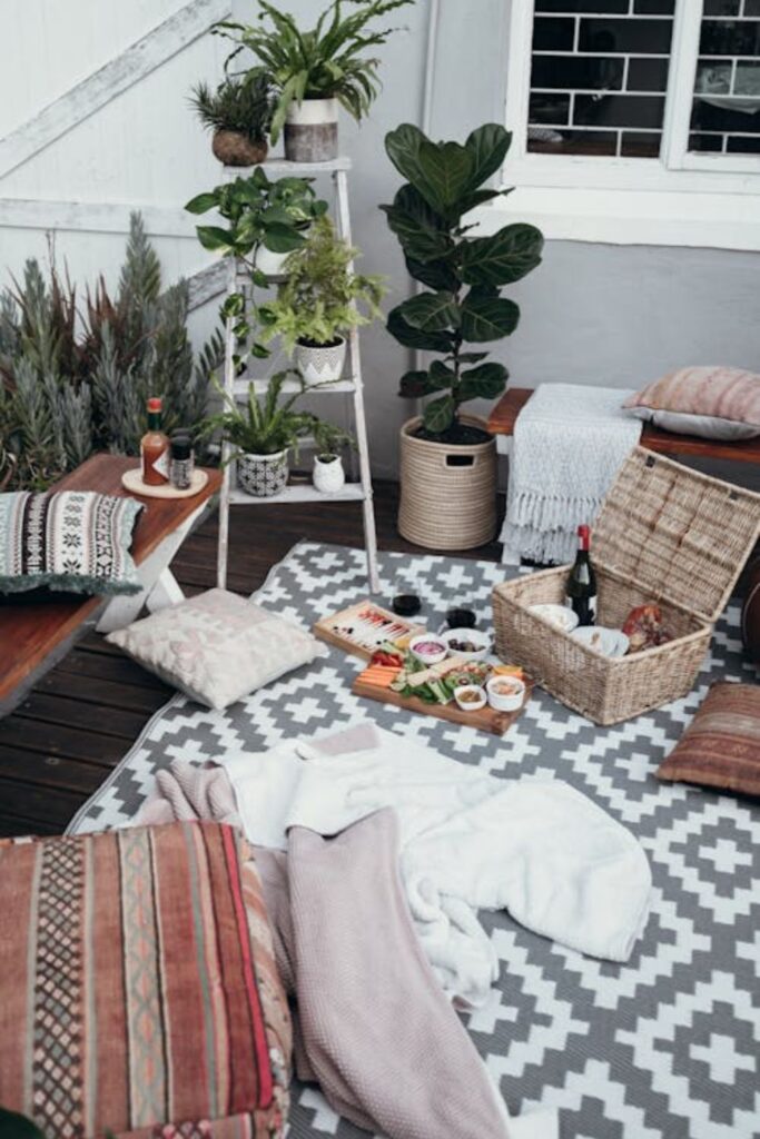 Cozy Living Room Picnic