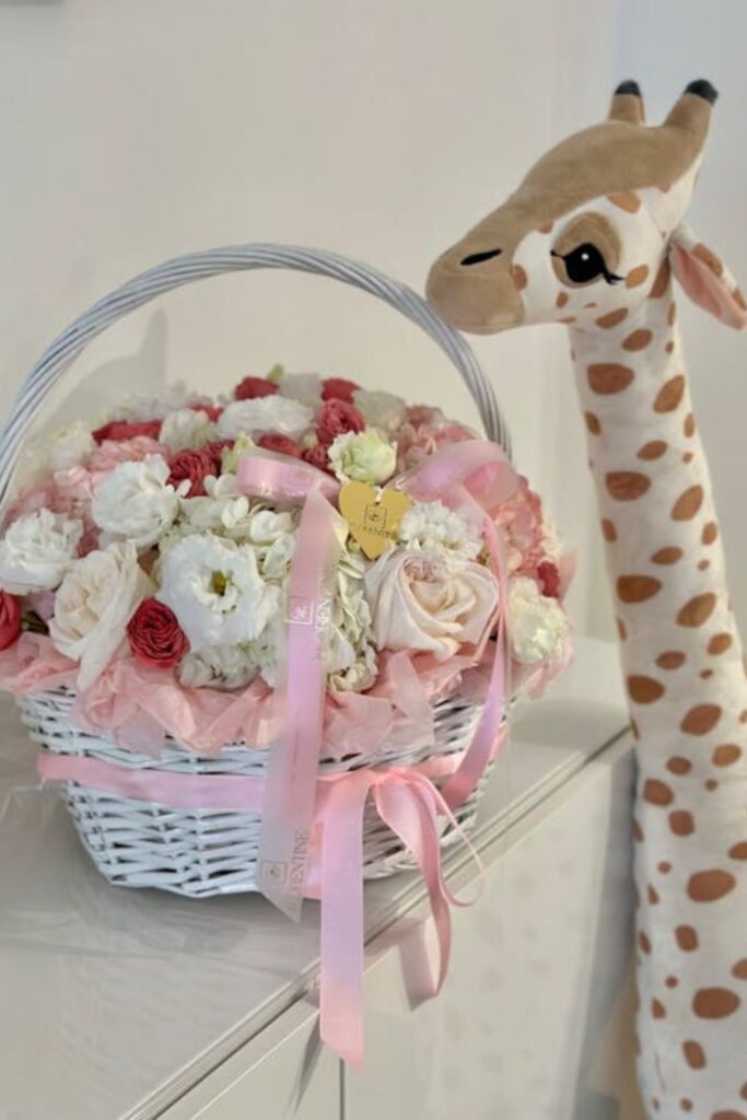 Flower Basket Gift Decor