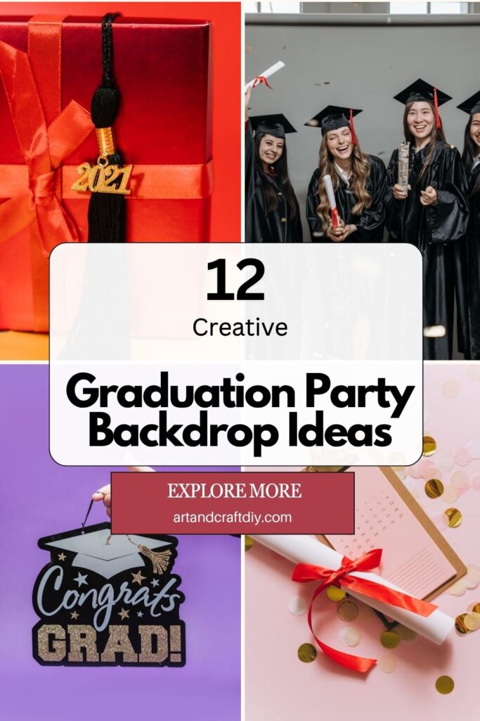 Graduation Party Backdrop Ideas