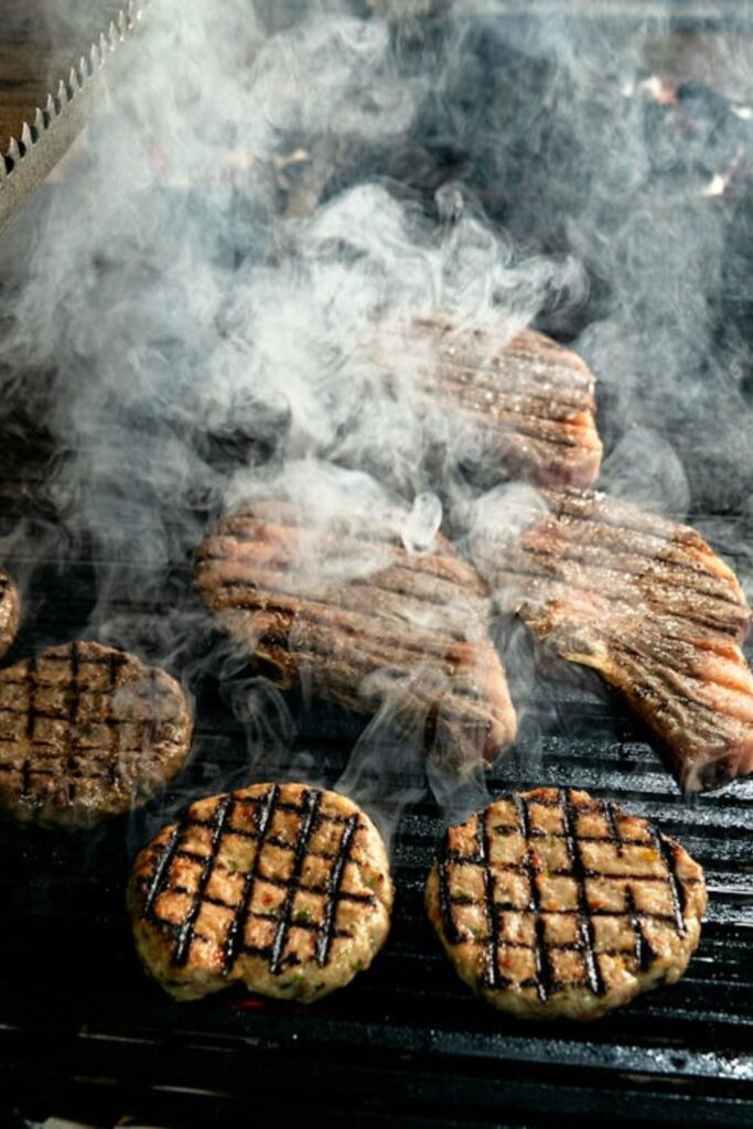 Grilled Burgers