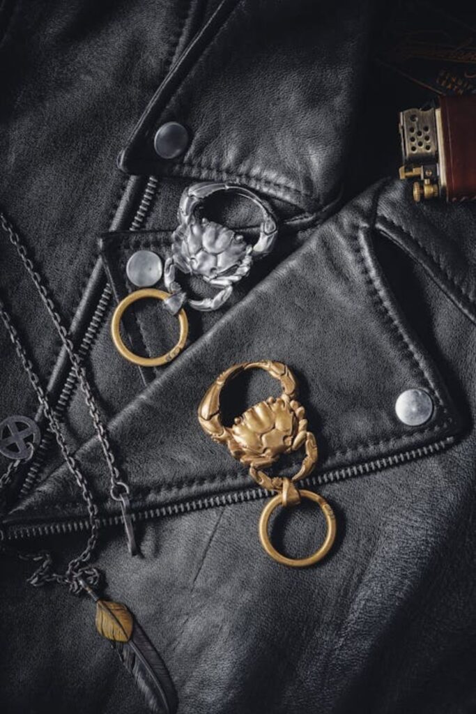 Handmade Leather Keychain